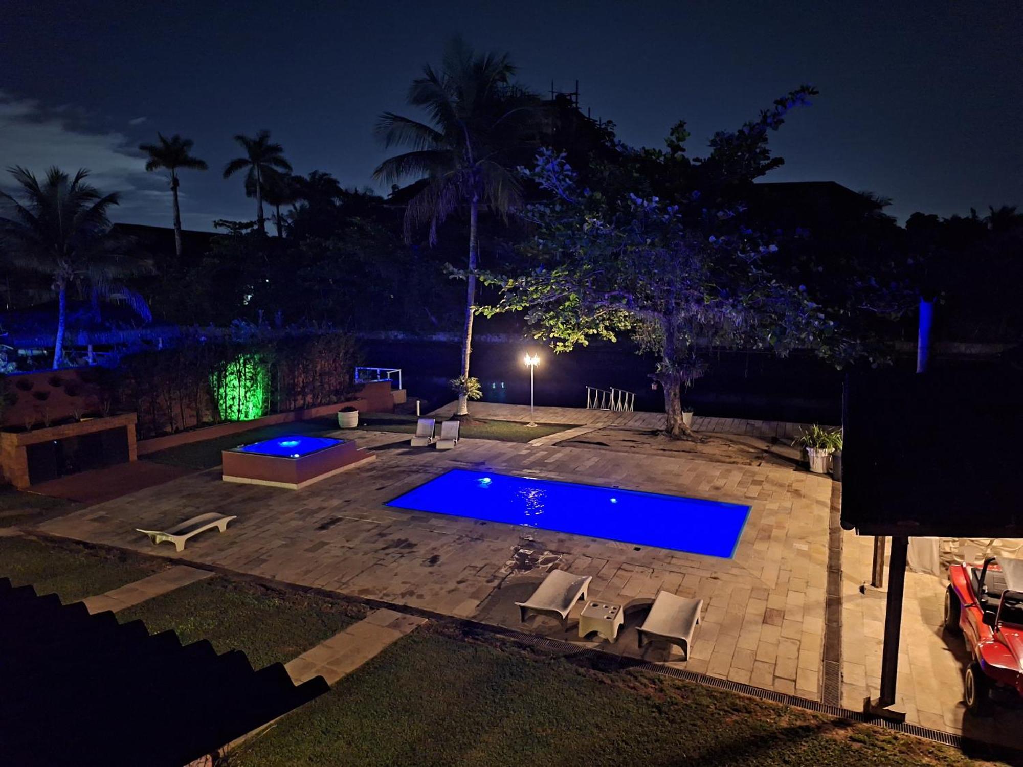 Casa Na Marina Com Piscina Churrasqueira E Pier Guarujá Exterior foto